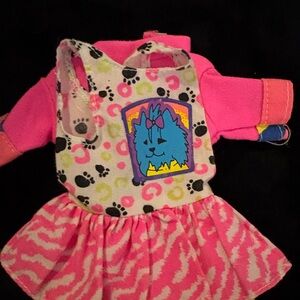 1991 Vintage Pet Pal Skipper Barbie Mattel  Teen Sister #2709 Dress